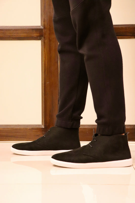 Esrakz-Premium Lace Ups Black