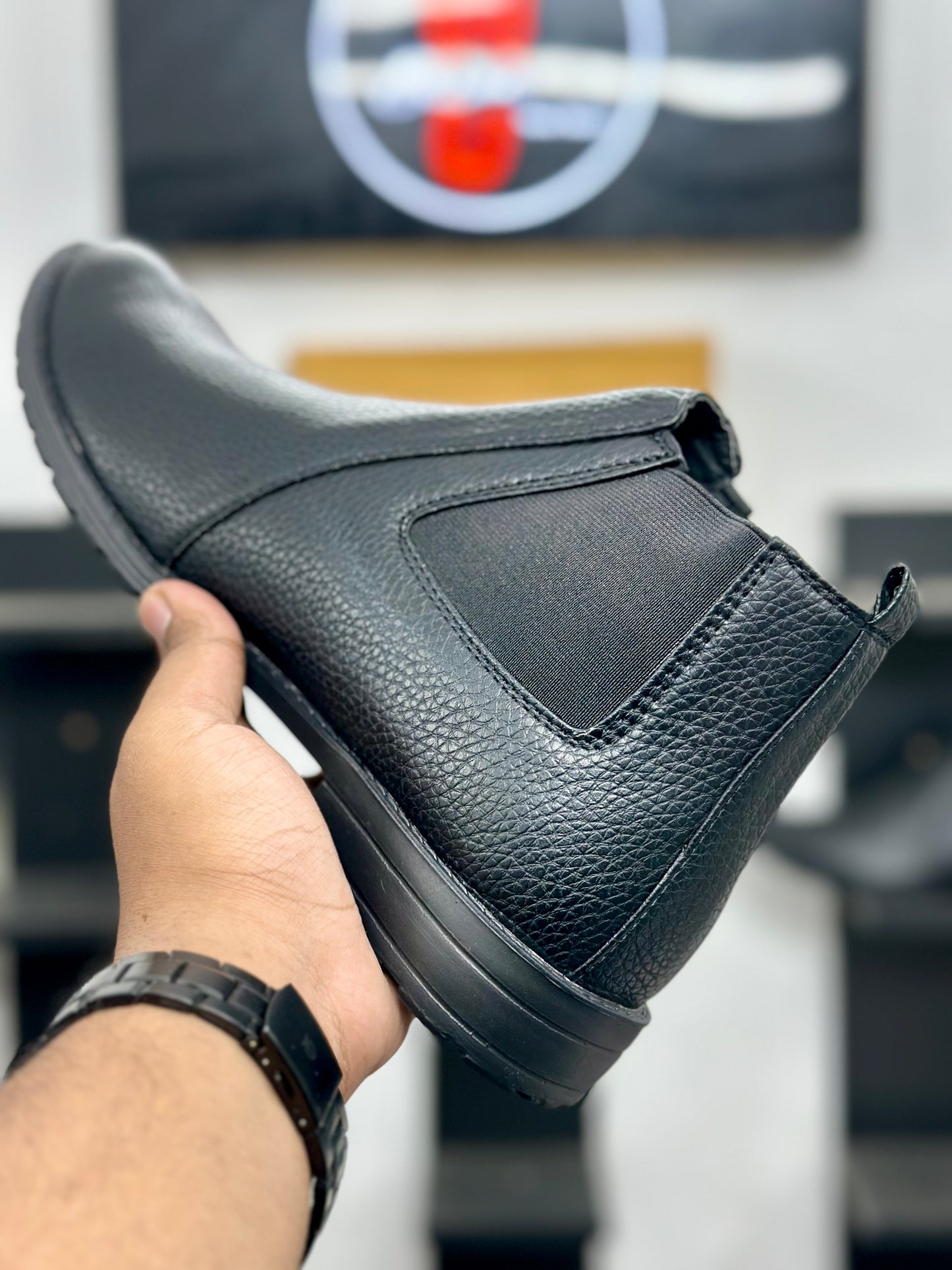 Esrakz Signature Chelsea Boot – Black-2