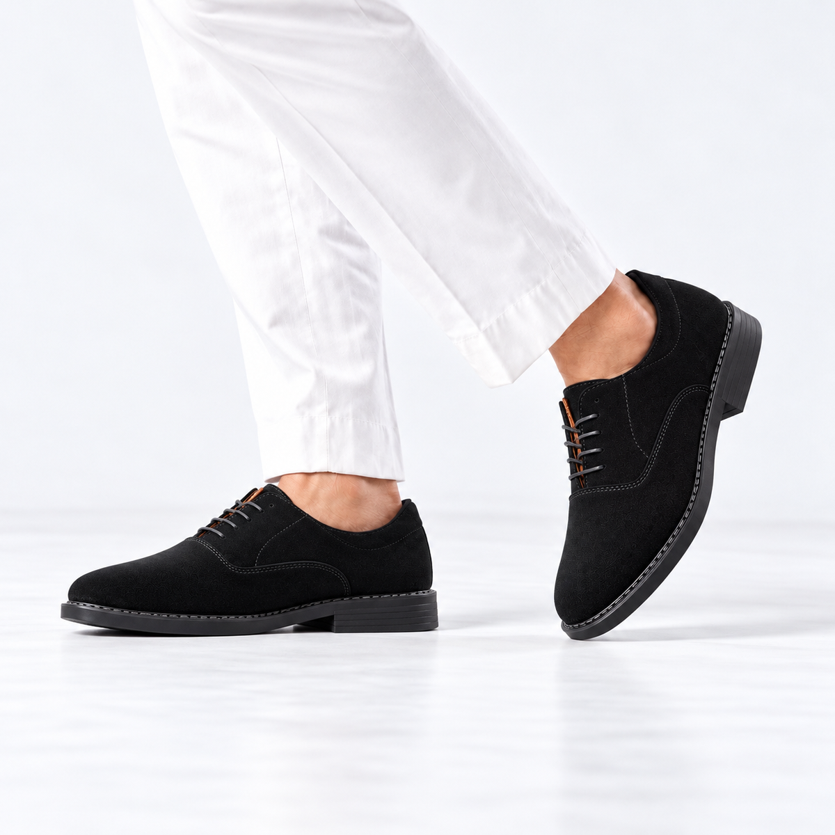Esrakz Suede Oxford Shoes