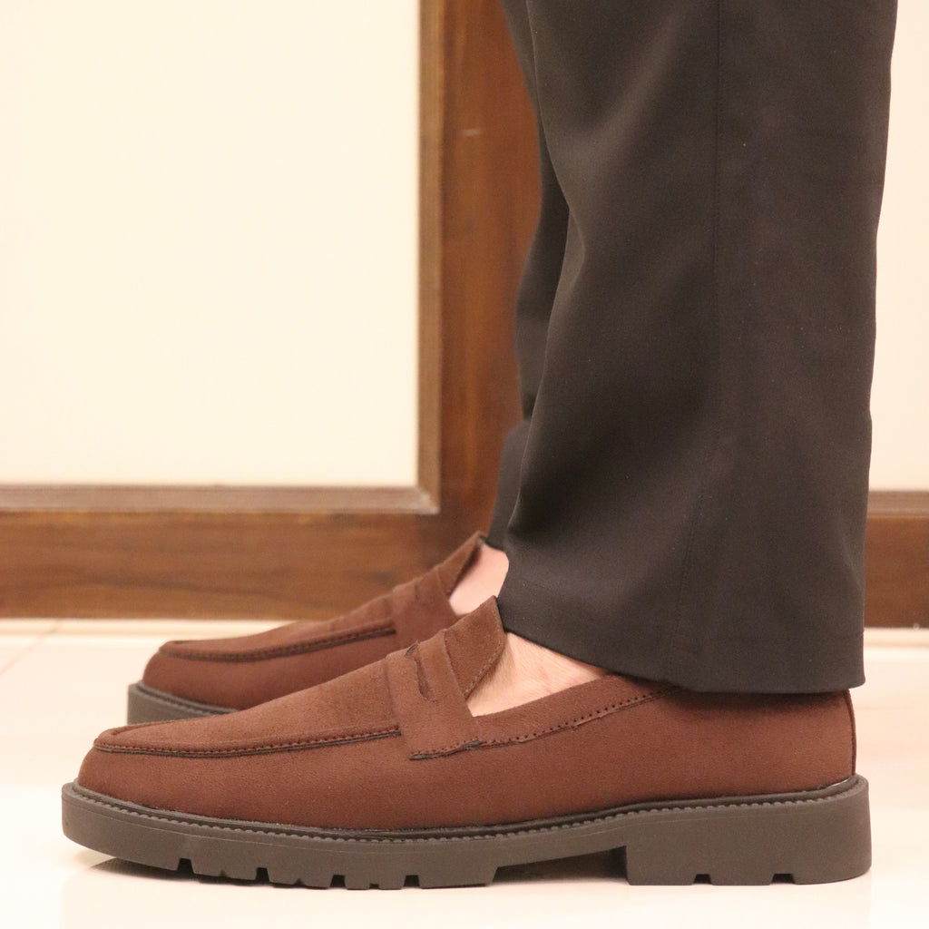 Esrakz Chunky Loafer-Brown