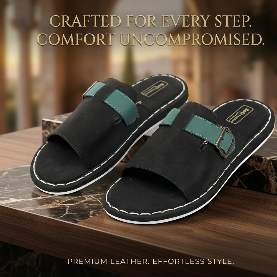 ESRAKZ Premium Sandal: Nero