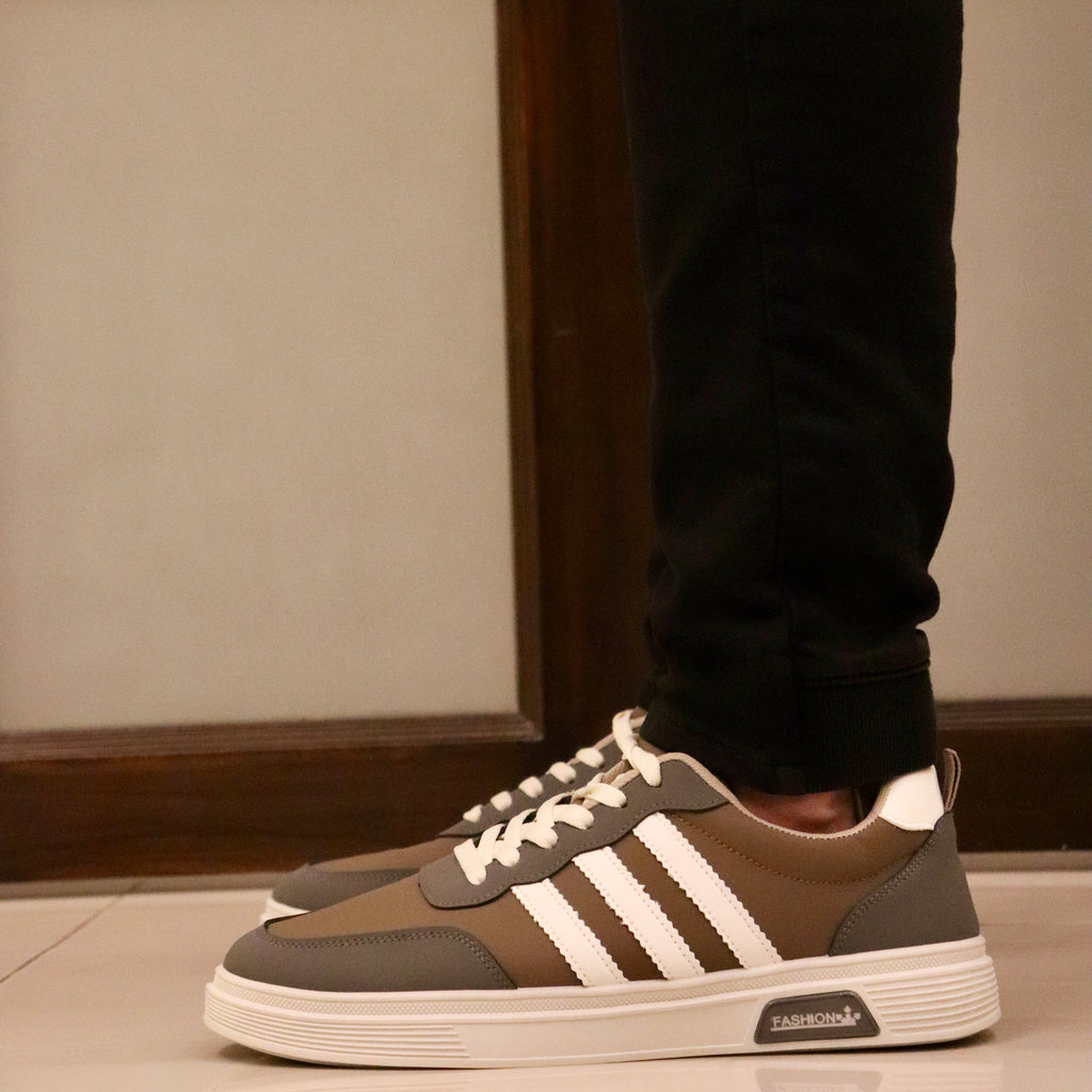 Esrakz | Beige-Grey Urban Sneaker