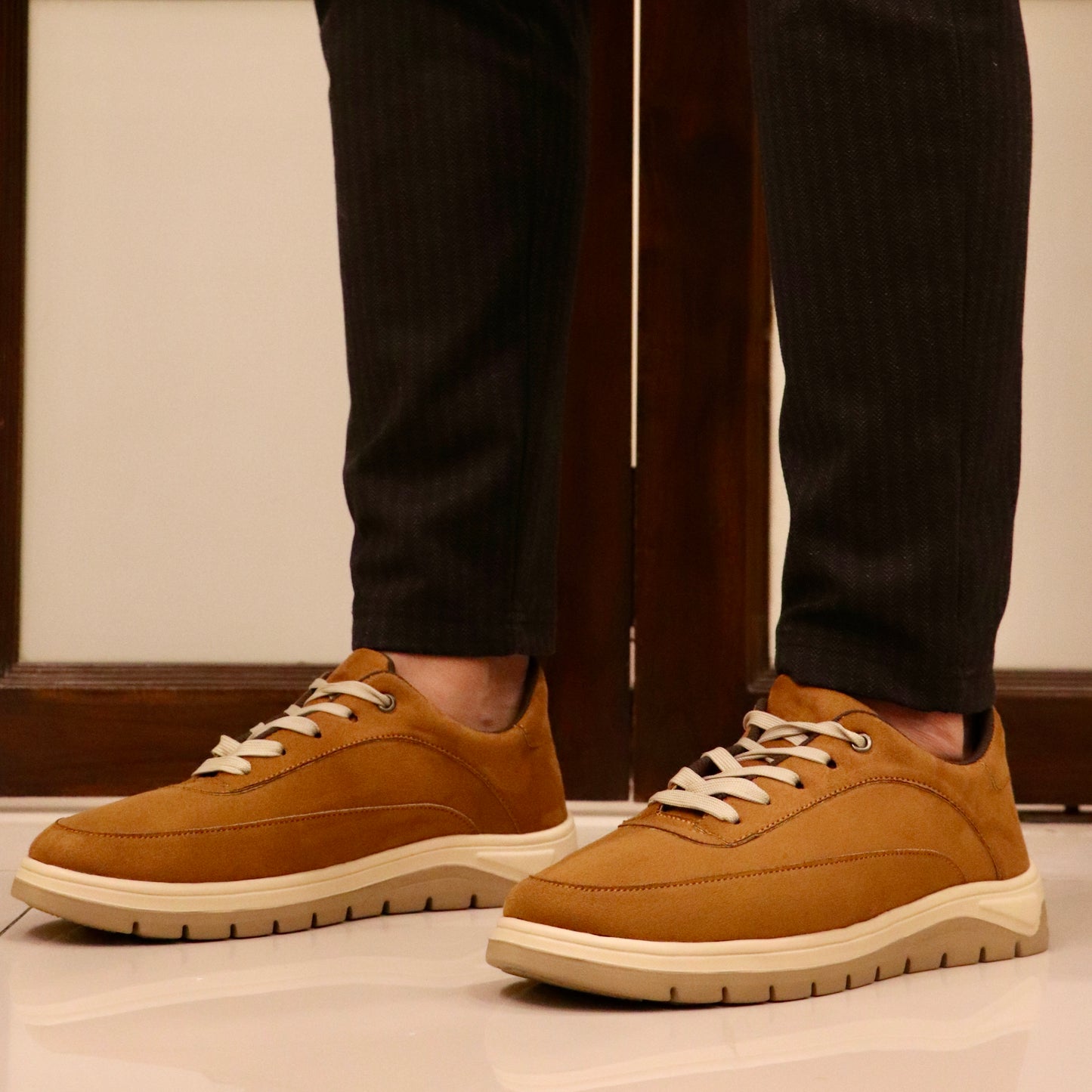 Esrakz-Elite Sneaker Mustard