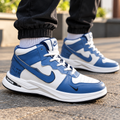 Esrakz Urban High-Top Sneakers Royal Blue & White