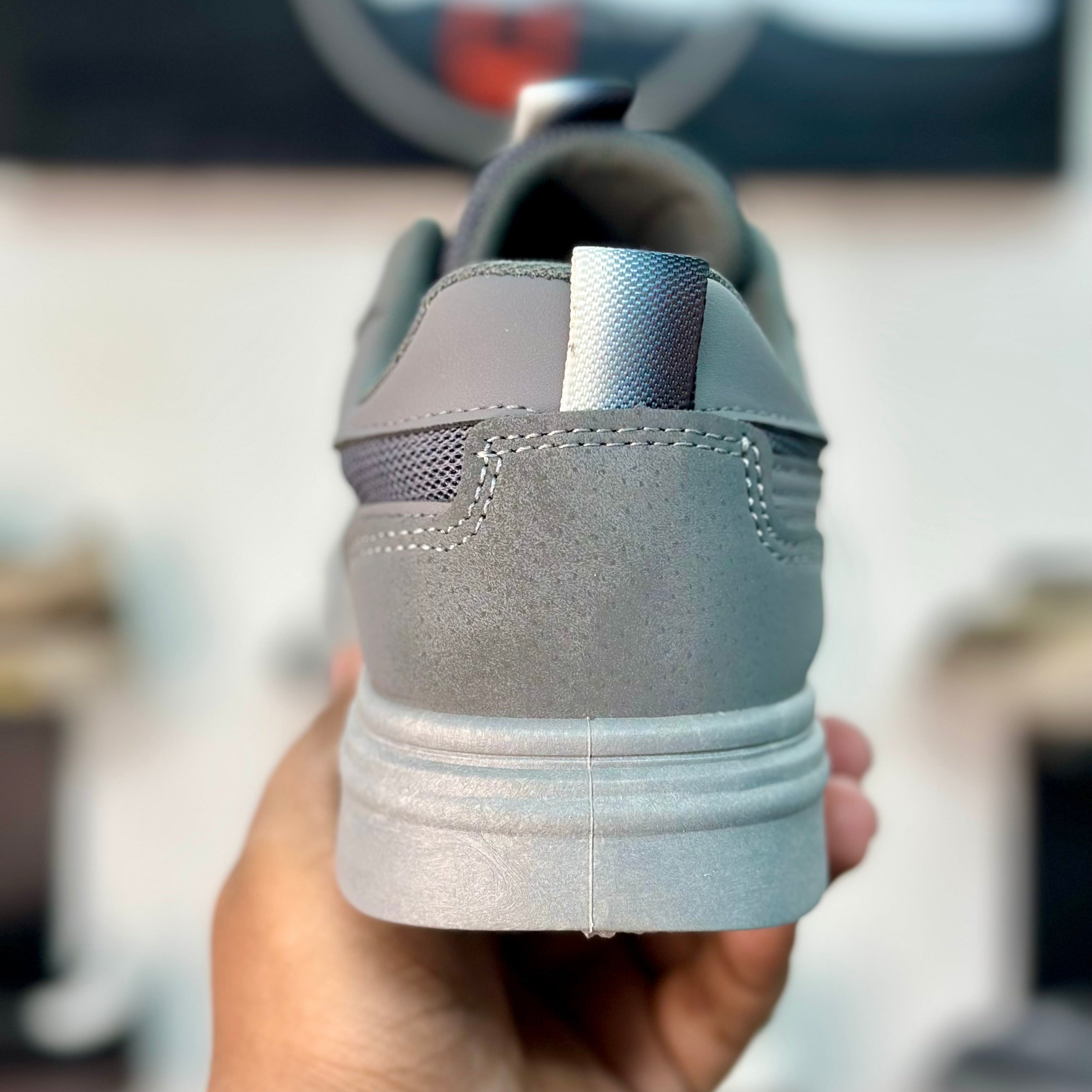 Fashion Low-Top Sneakers Arrow – Grey