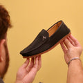 Esrakz Signature Jelly-Sole Loafer-Black