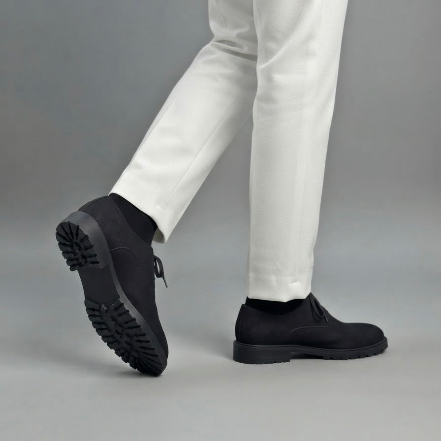 ESRAKZ Milano Oxford Shoes – Black
