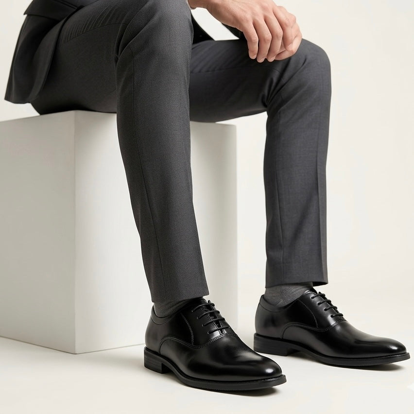 Esrakz Black Formal Lace Up