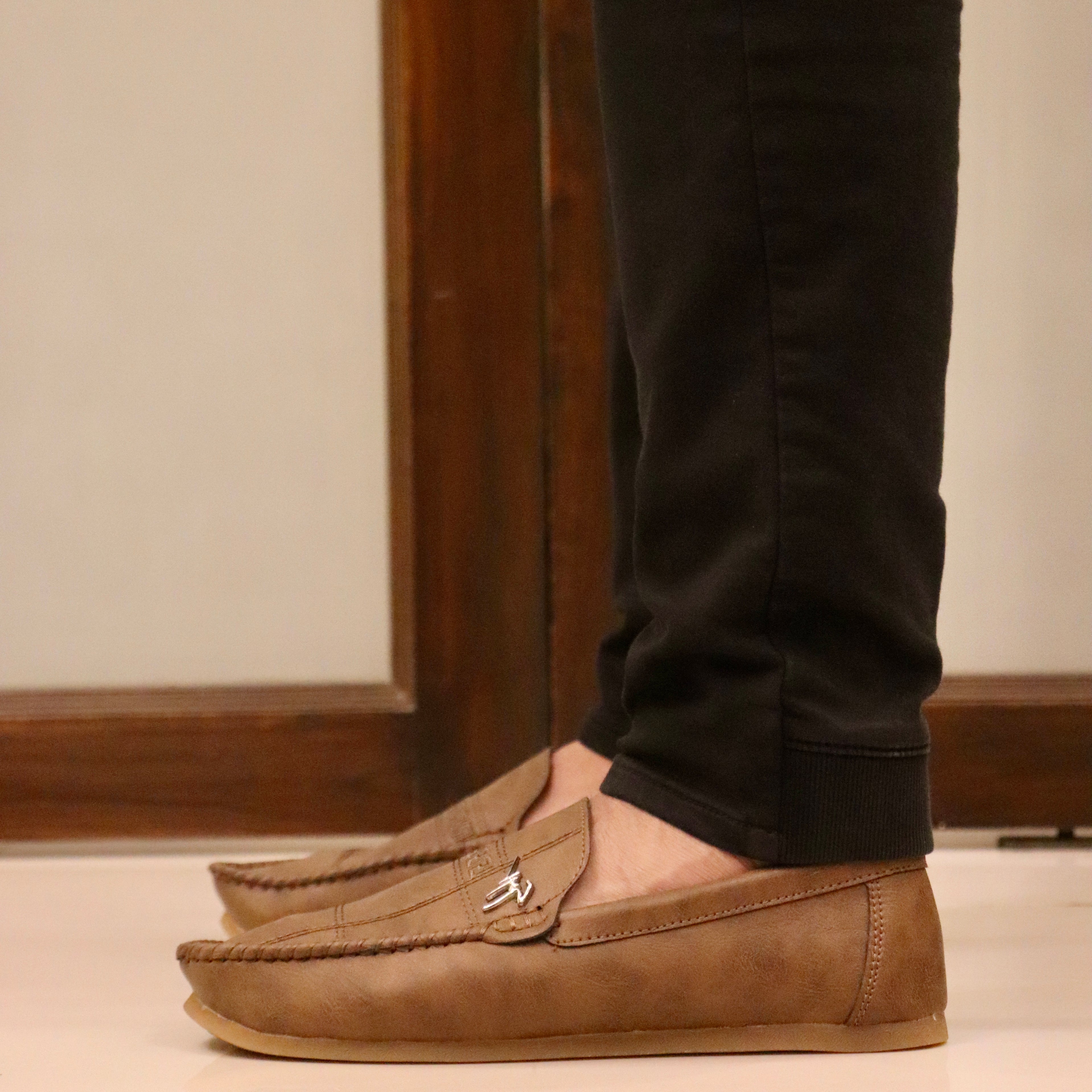 Esrakz Signature Jelly-Sole Loafer – Mocha