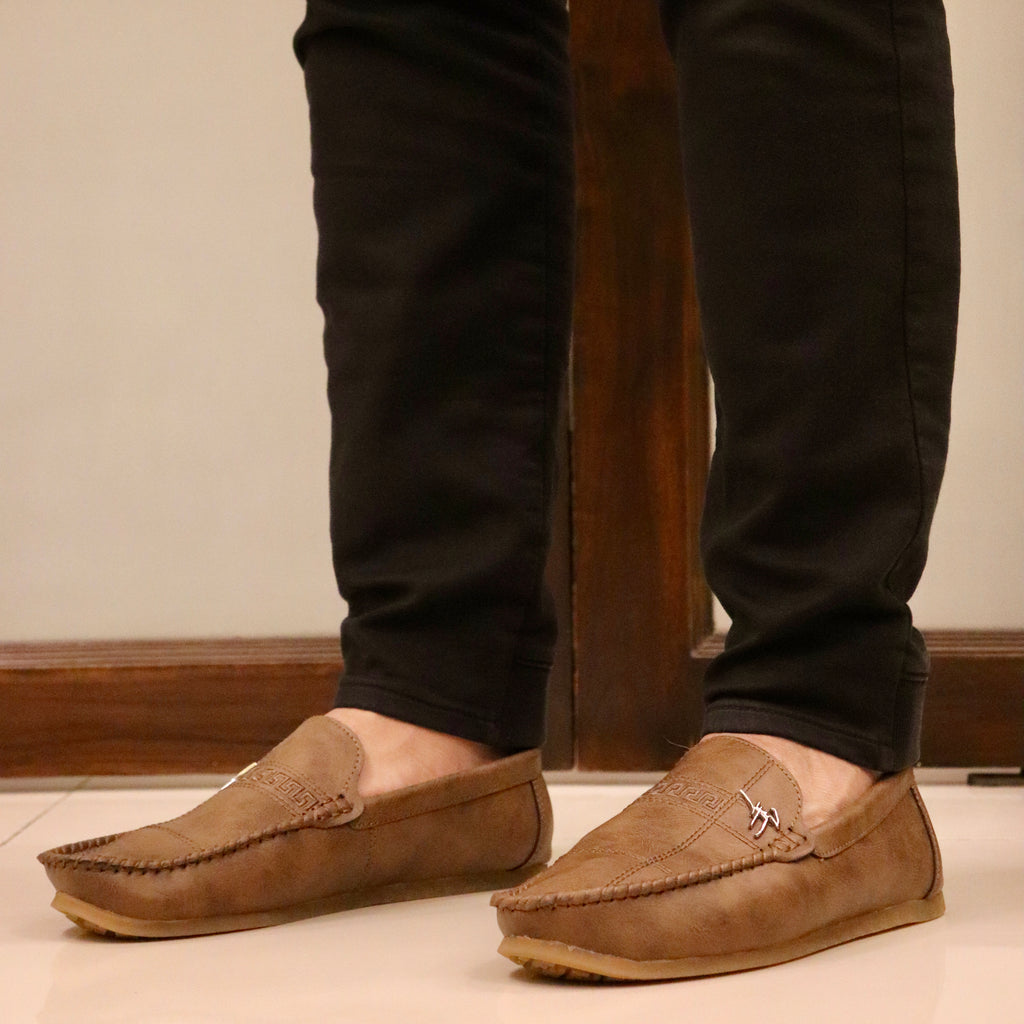 Esrakz Signature Jelly-Sole Loafer – Mocha