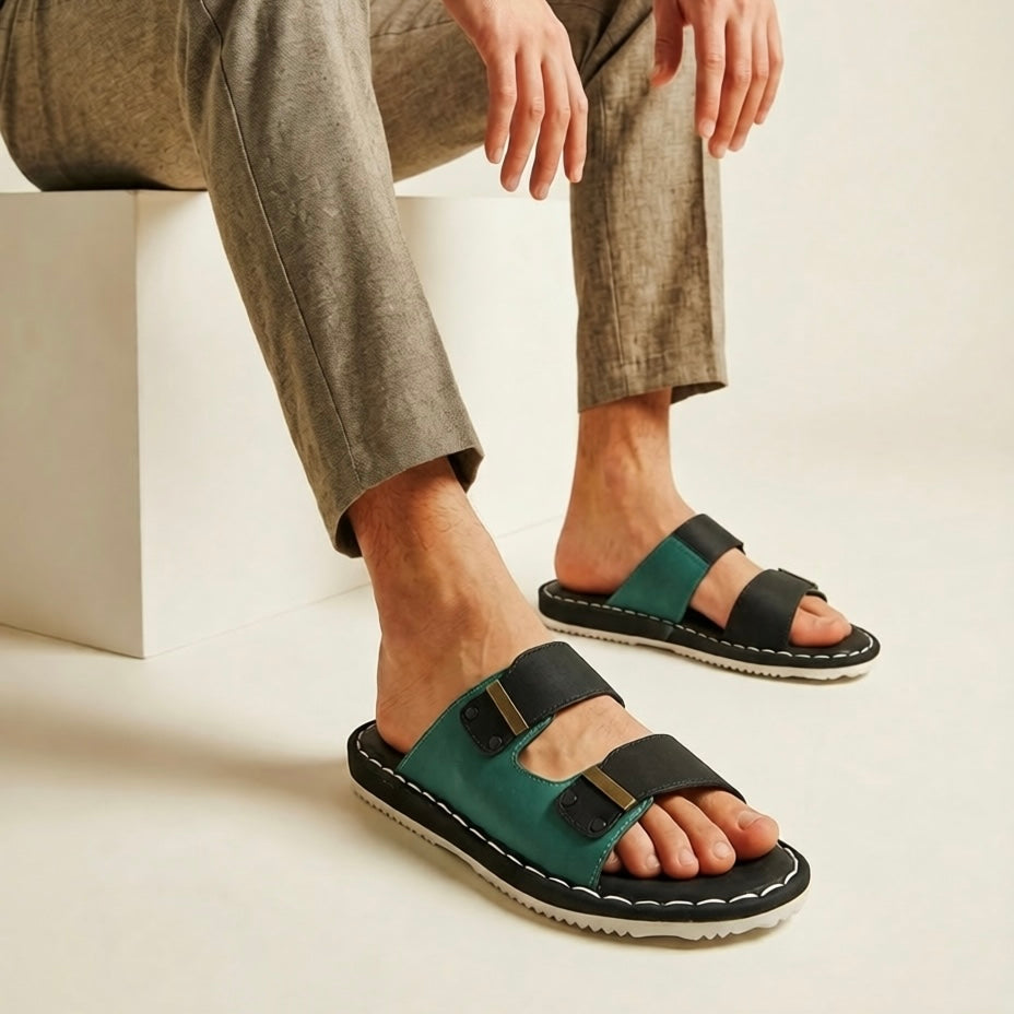 ESRAKZ Premium Sandal: Verdant