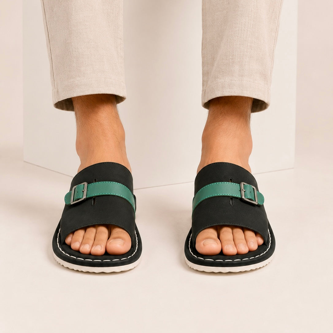 ESRAKZ Premium Sandal: Nero