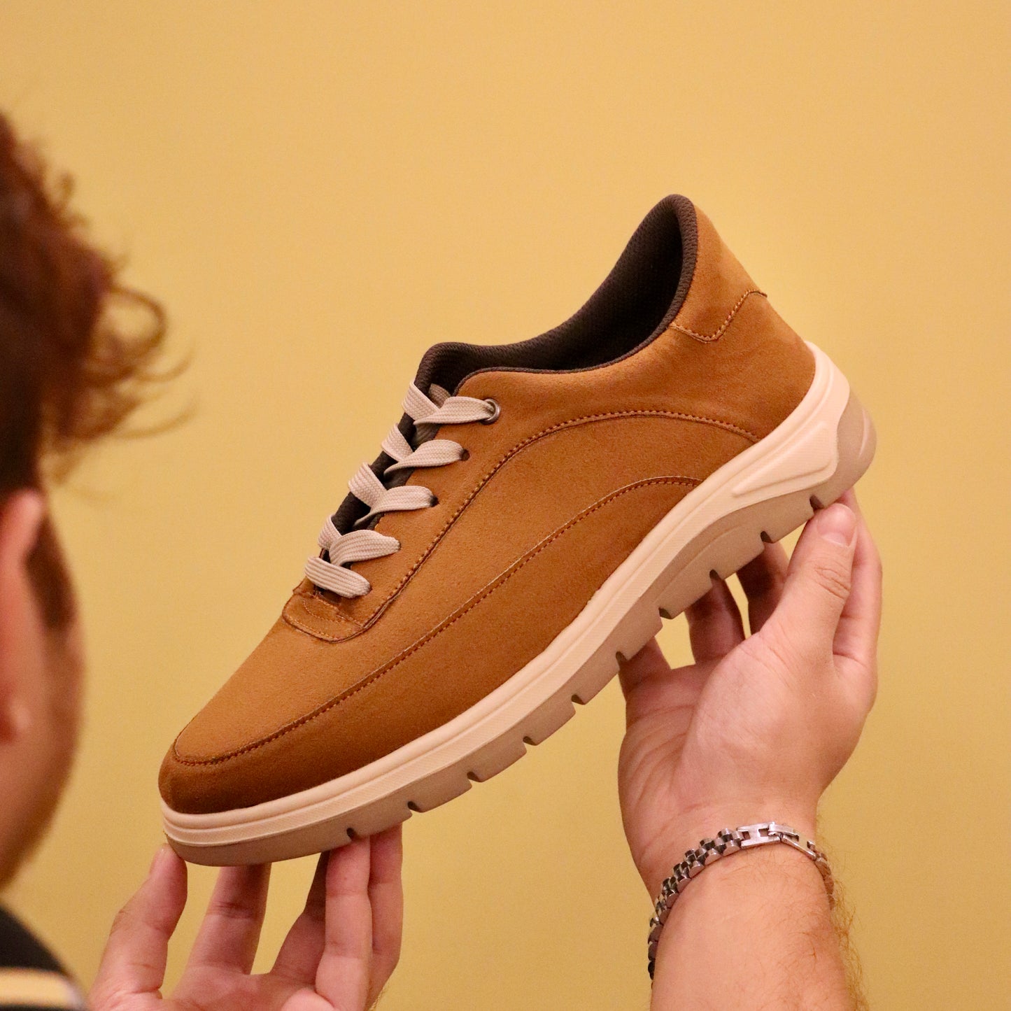 Esrakz-Elite Sneaker Mustard