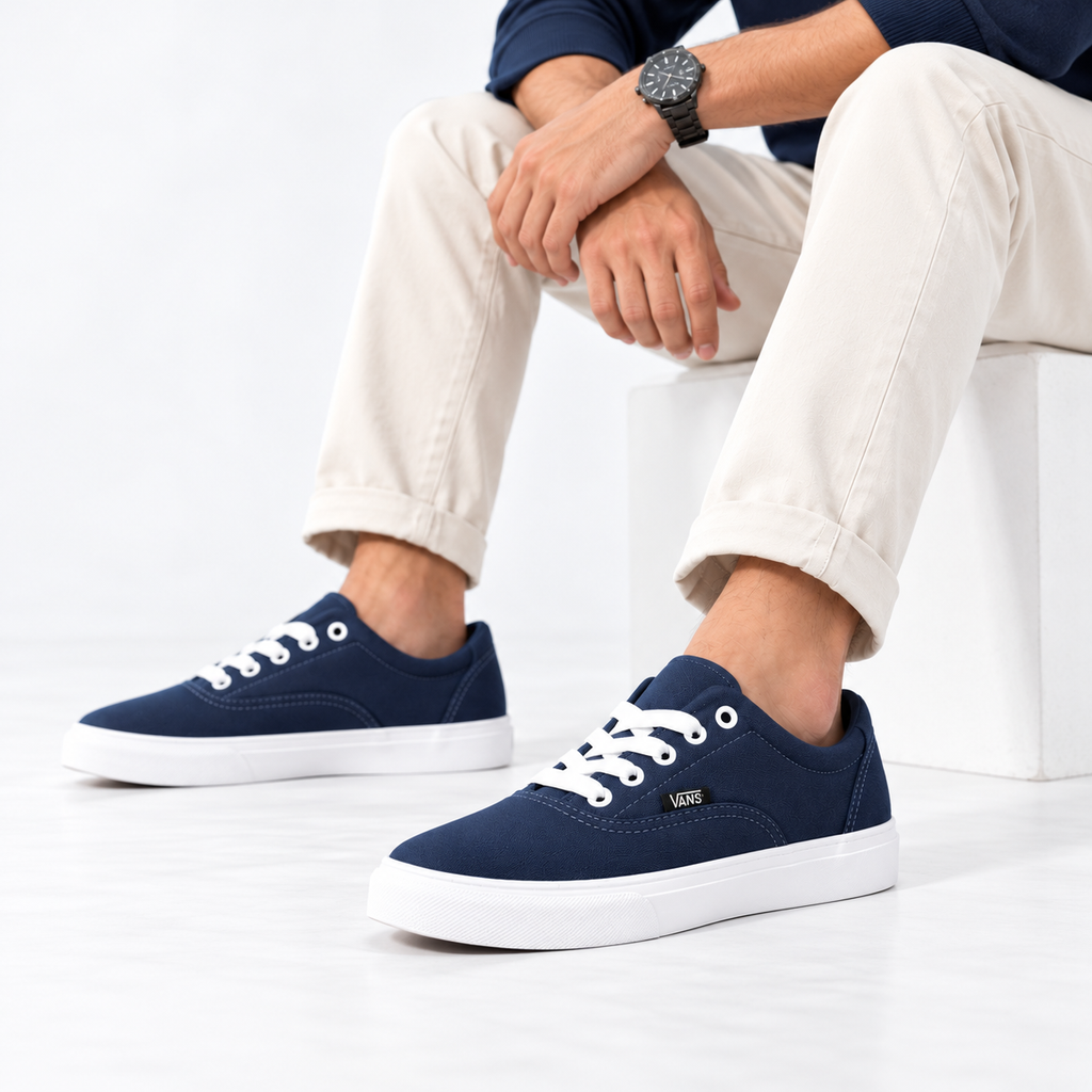 Esrakz Men’s Converse-Navy Blue