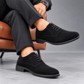 Esrakz Suede Oxford Shoes – Black