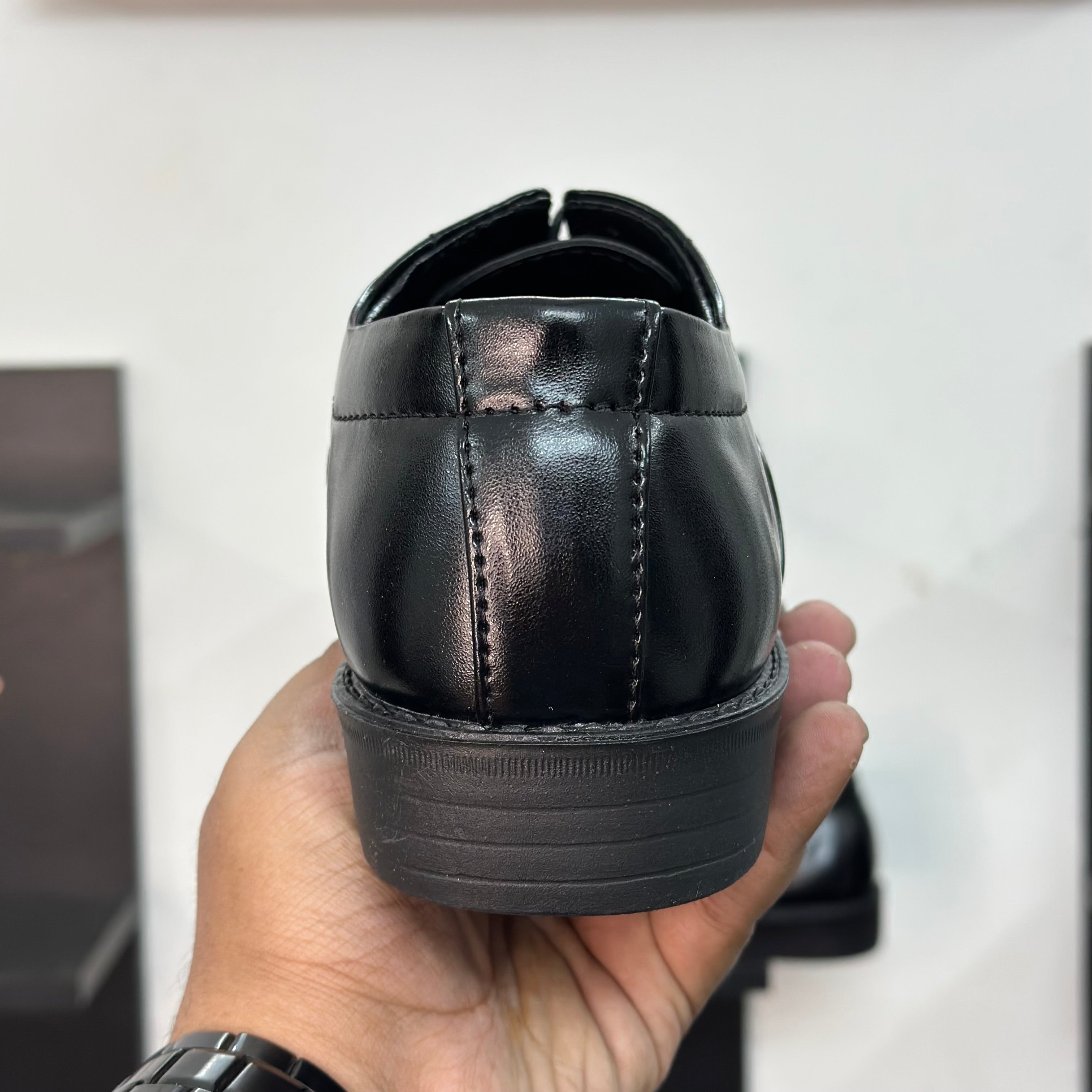 Esrakz Black Formal Bit Lace Up