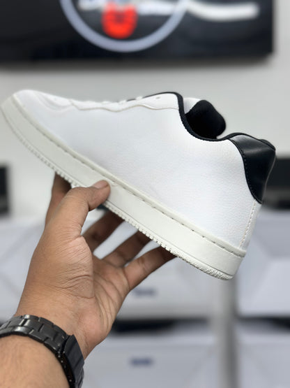 White Pu Street Sneakers – Premium Comfort Edition