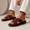 Esrakz Premium Dual Strap Sandals:Lacoste 03