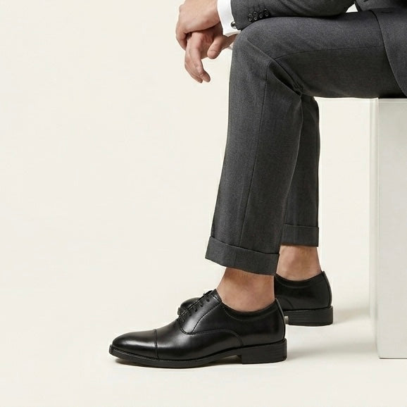 Esrakz Black Formal Bit Lace Up