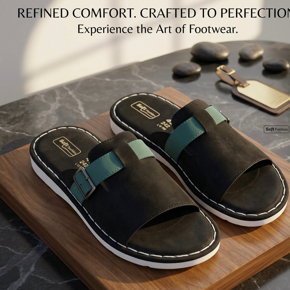 ESRAKZ Premium Sandal: Nero