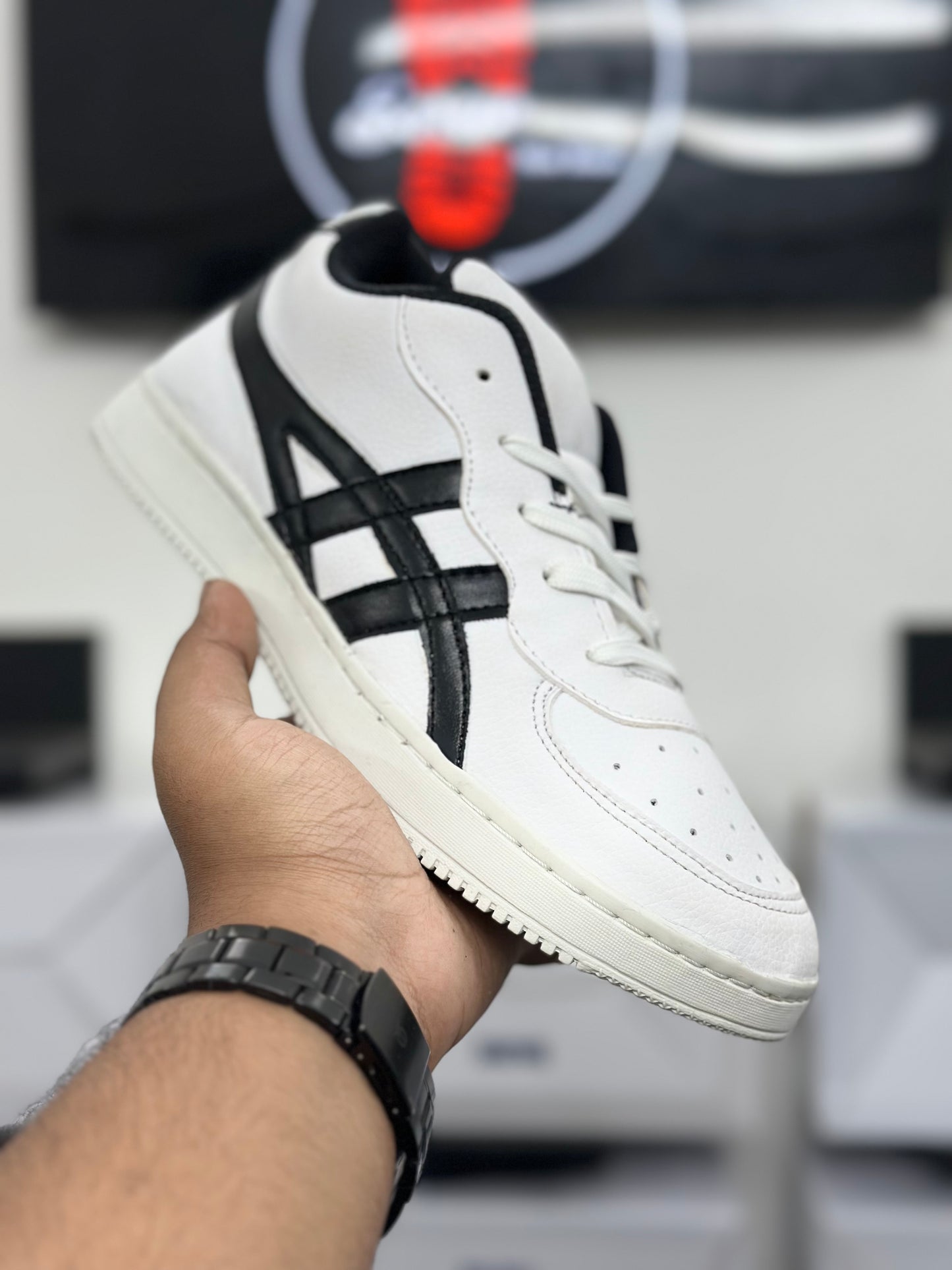 White Pu Street Sneakers – Premium Comfort Edition