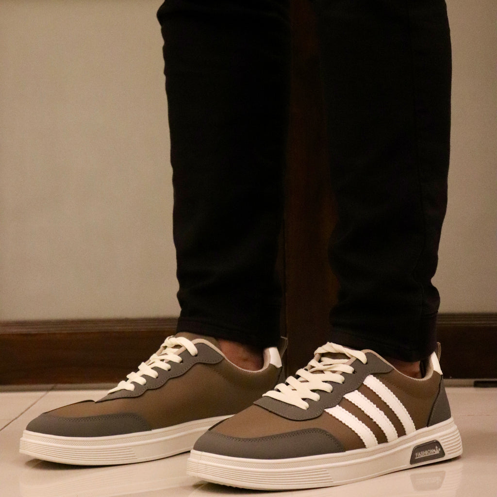Esrakz | Beige-Grey Urban Sneaker