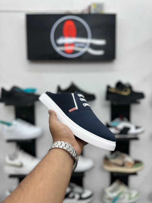 Esrakz-Half Shoes Navy Blue