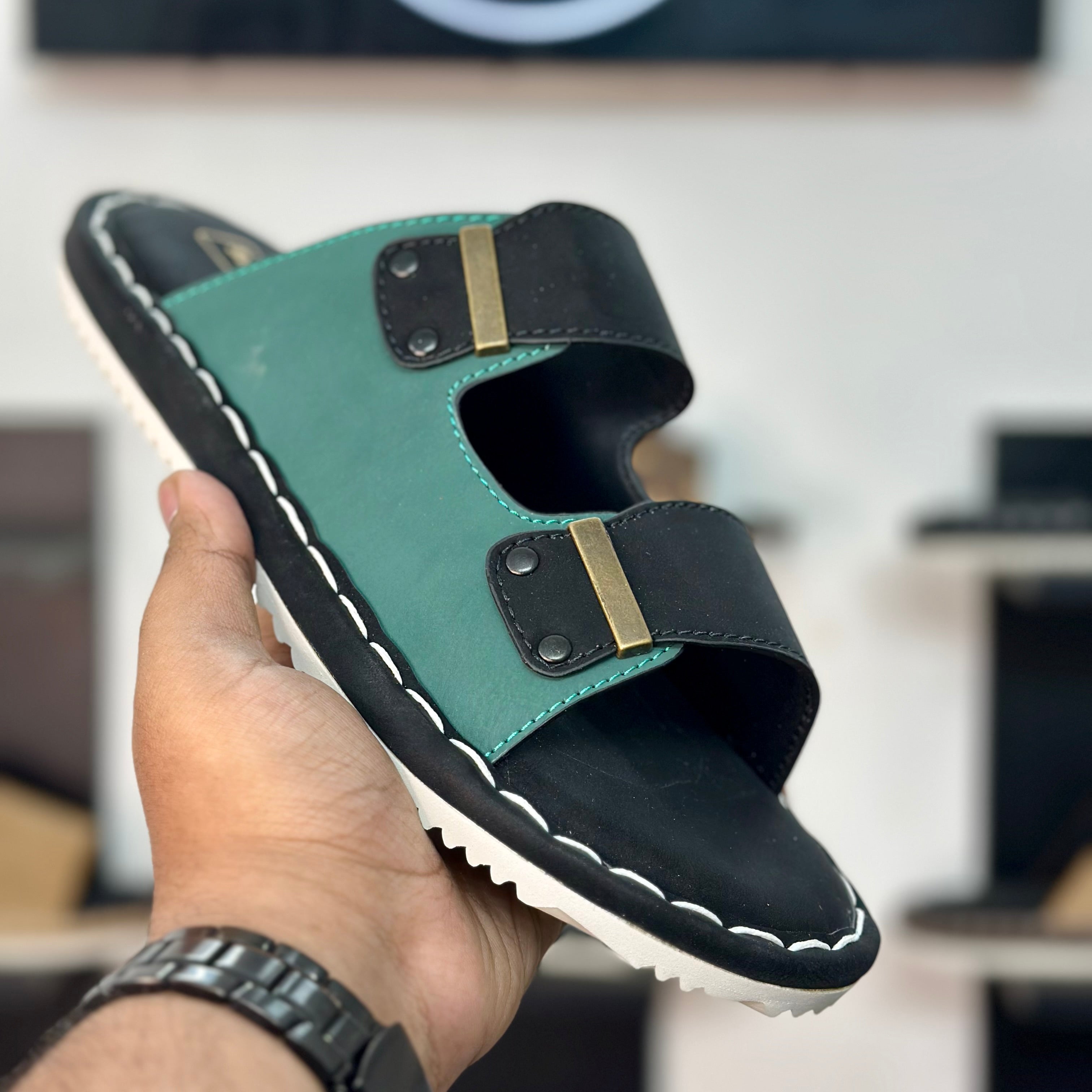 ESRAKZ Premium Sandal: Verdant