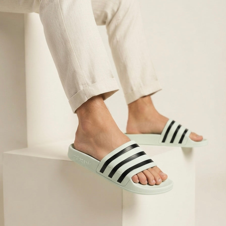 Men's Adilette Comfort Slides Light Paste