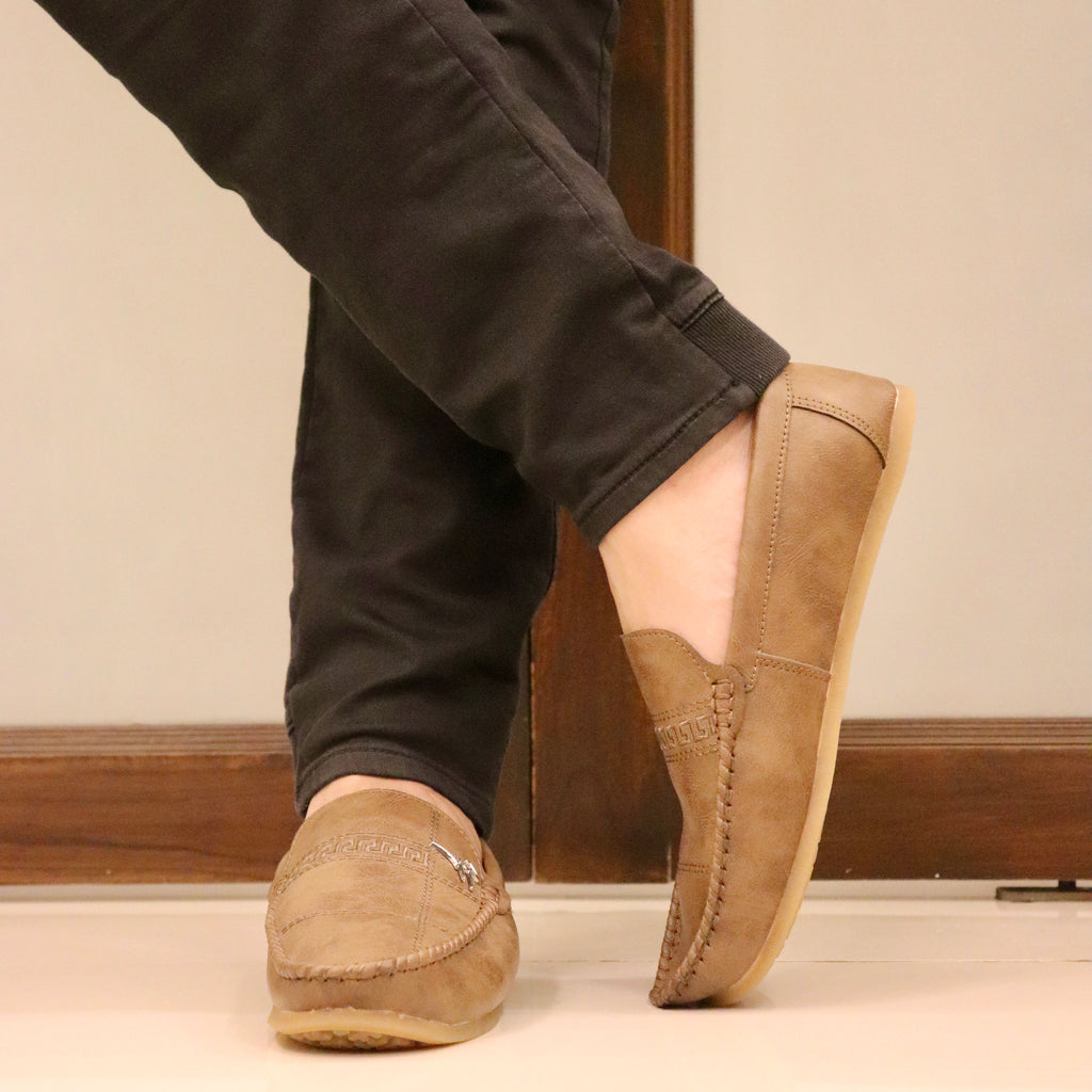 Esrakz Signature Jelly-Sole Loafer – Mocha