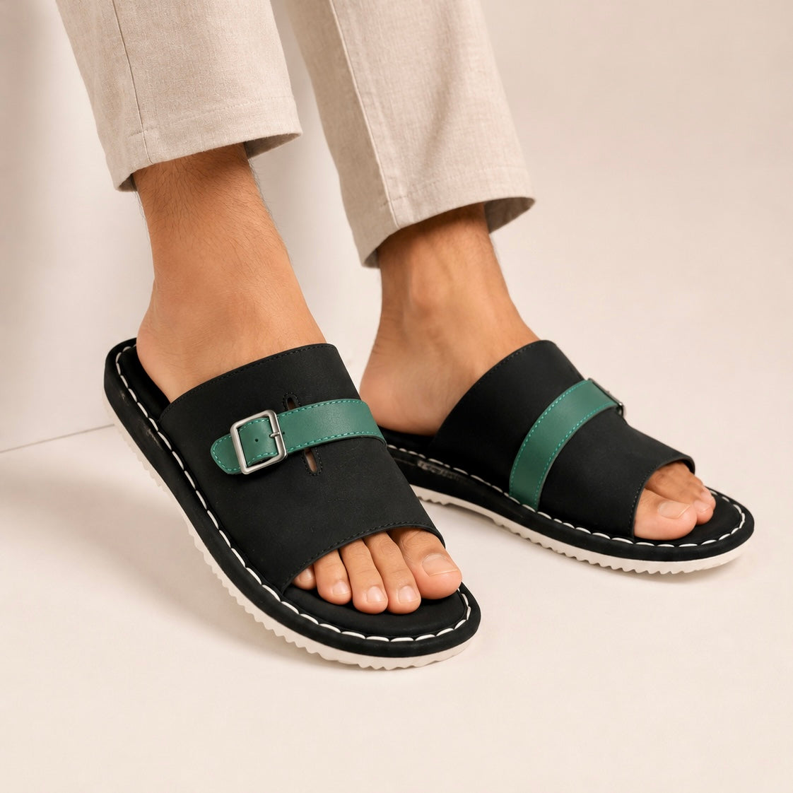 ESRAKZ Premium Sandal: Nero