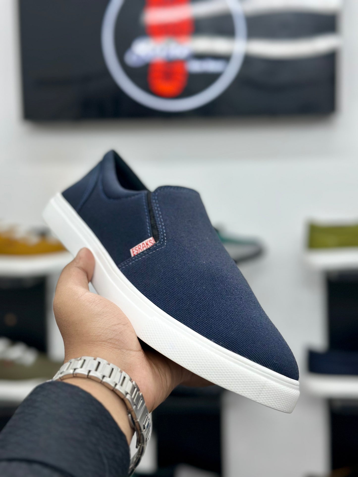 Esrakz-Loafer Navy Blue