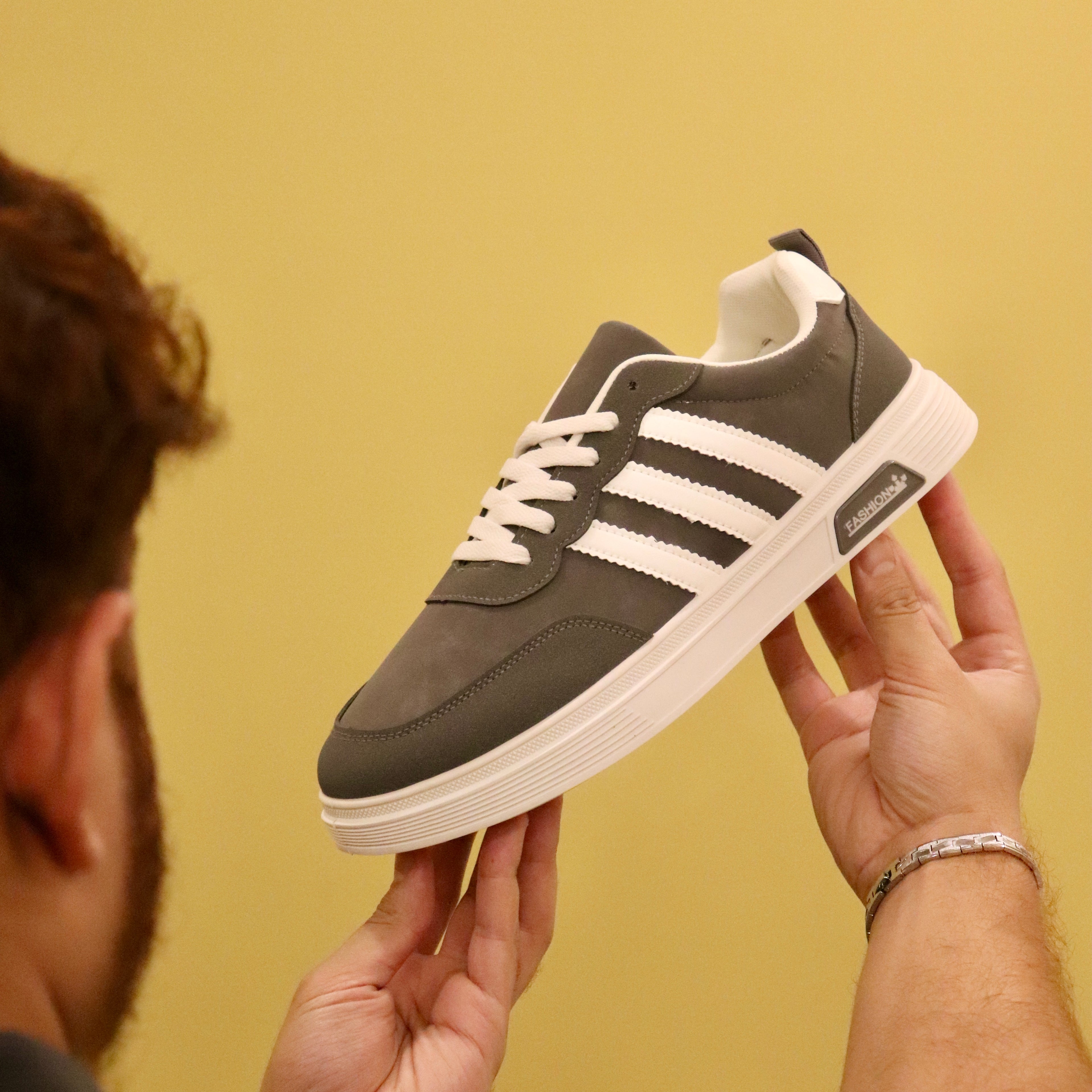Esrakz | Slate Grey Urban Sneaker