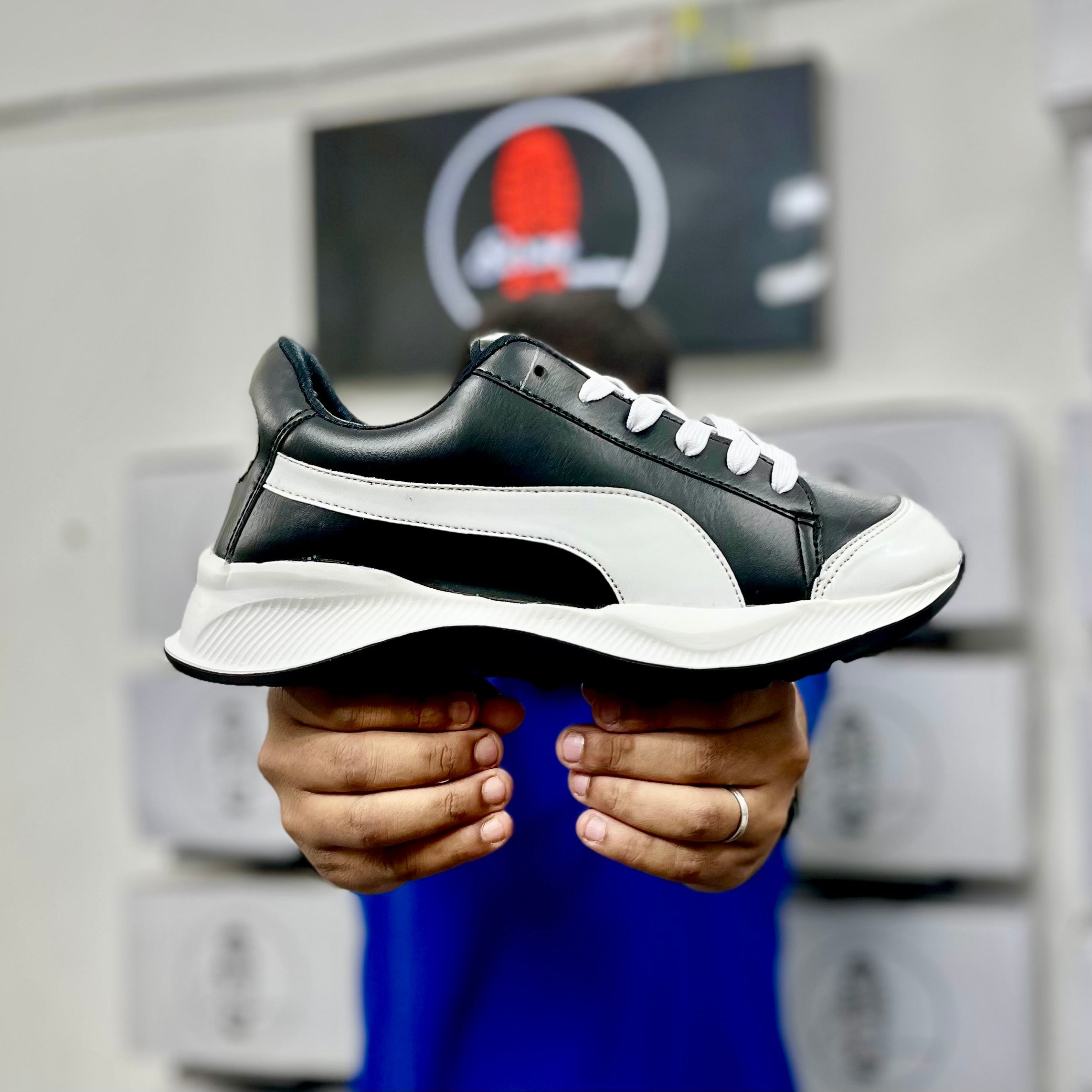 Esrakz Black Jambo Sneakers | Everyday Comfort & Street Style