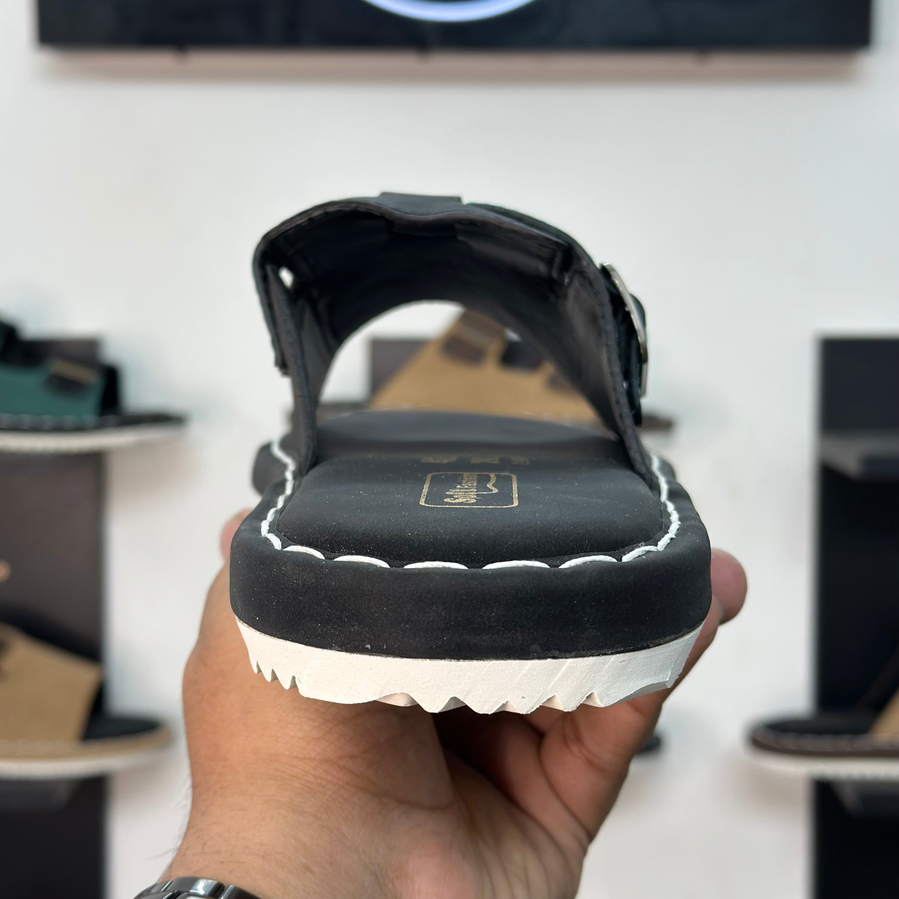 ESRAKZ Premium Sandal: Nero
