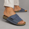 ESRAKZ Premium Suede Comfort Sandals – Slate