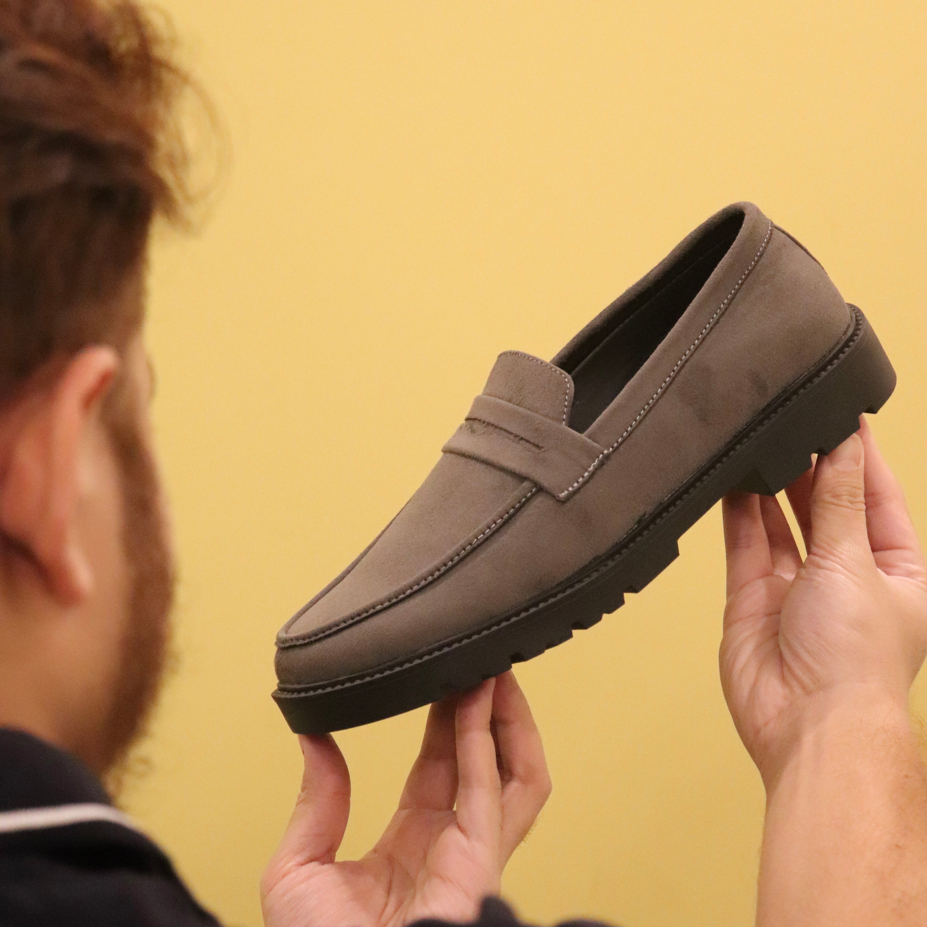 Esrakz Chunky Loafer-Grey