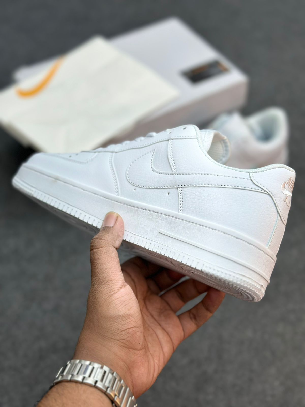 NIKE Airforce 1s (White)